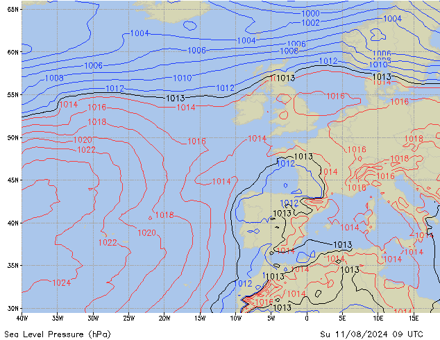 Su 11.08.2024 09 UTC