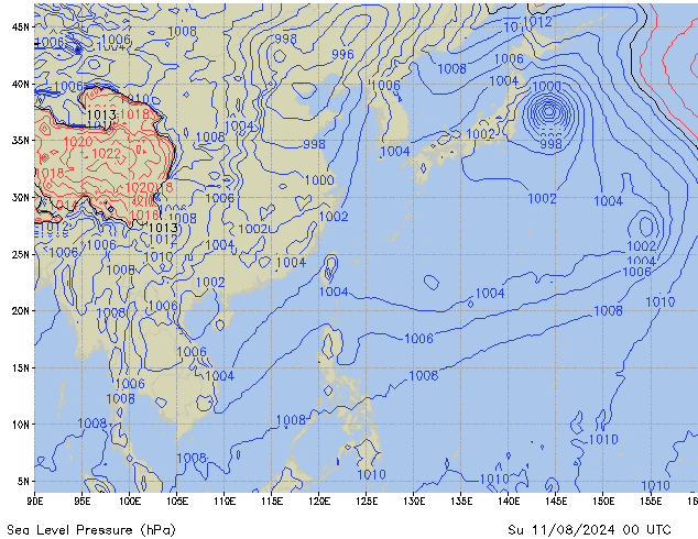 Su 11.08.2024 00 UTC