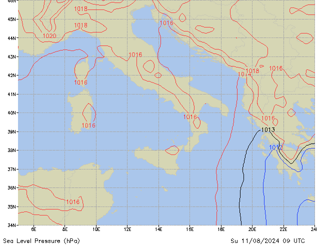 Su 11.08.2024 09 UTC