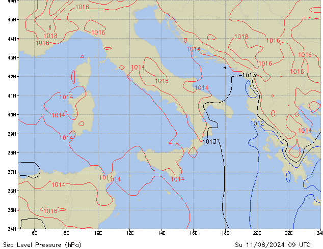 Su 11.08.2024 09 UTC