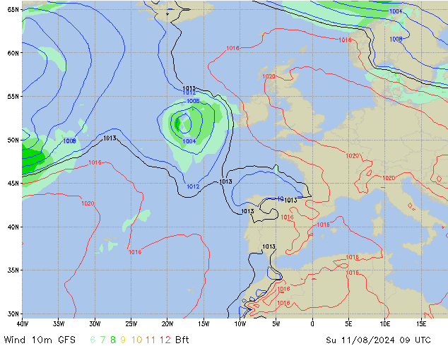 Su 11.08.2024 09 UTC