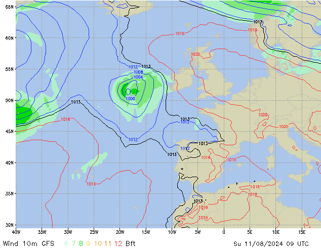 Su 11.08.2024 09 UTC