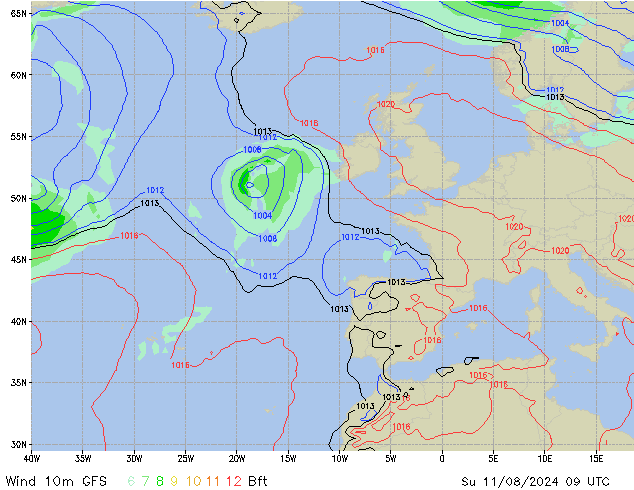 Su 11.08.2024 09 UTC