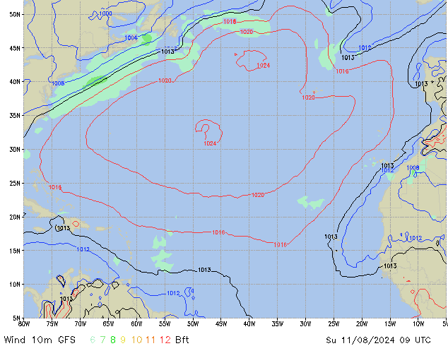 Su 11.08.2024 09 UTC