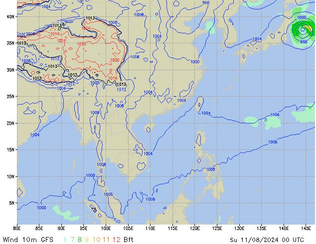 Su 11.08.2024 00 UTC