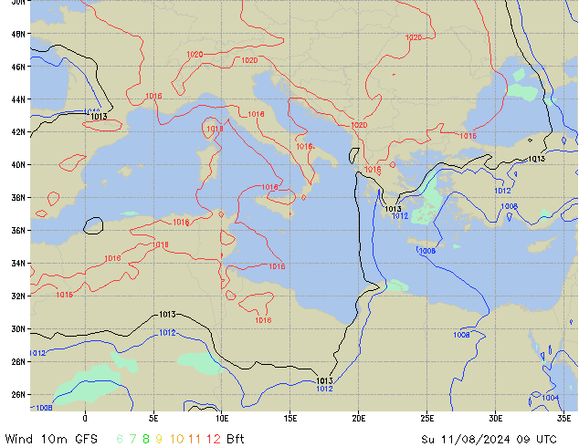 Su 11.08.2024 09 UTC