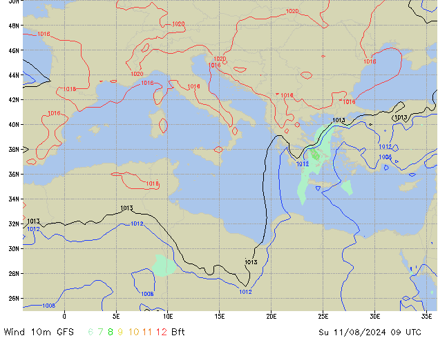 Su 11.08.2024 09 UTC