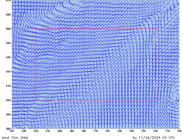 Su 11.08.2024 09 UTC