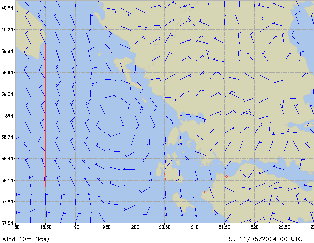 Su 11.08.2024 00 UTC