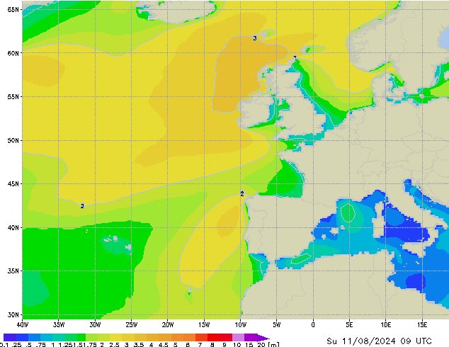 Su 11.08.2024 09 UTC