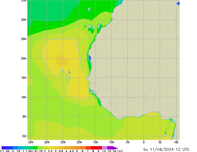 Su 11.08.2024 12 UTC