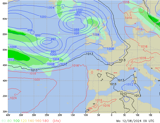 Mo 12.08.2024 09 UTC