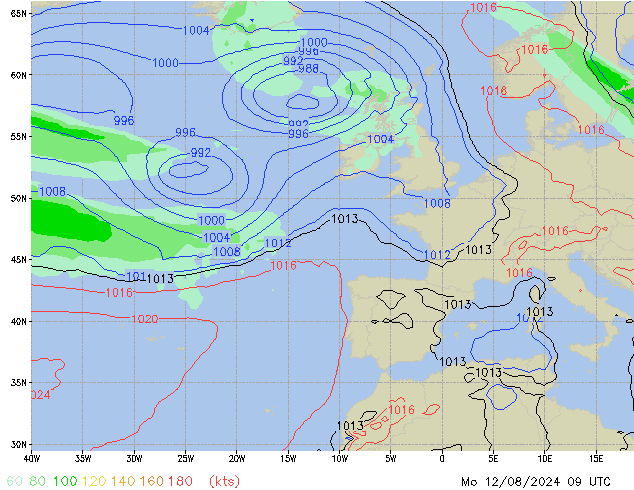 Mo 12.08.2024 09 UTC