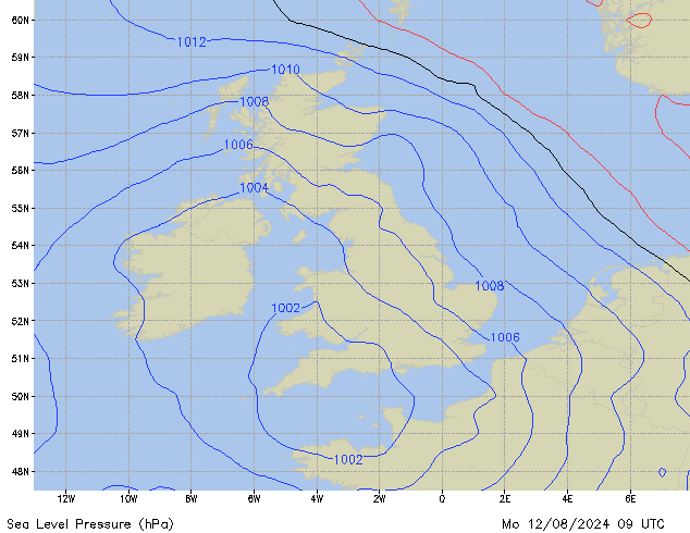 Mo 12.08.2024 09 UTC