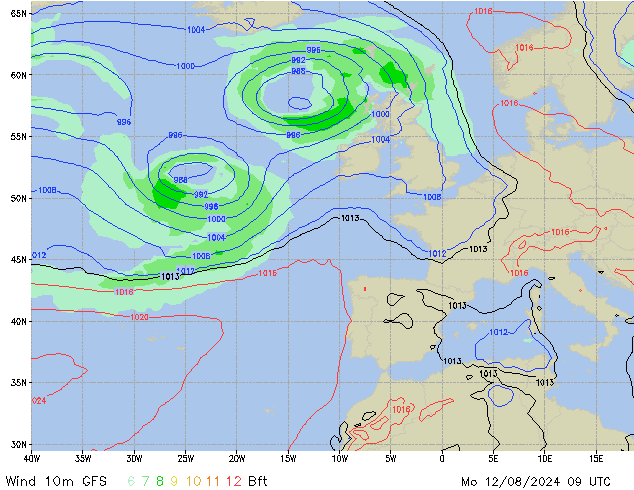 Mo 12.08.2024 09 UTC