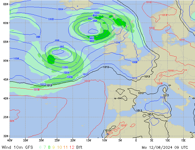 Mo 12.08.2024 09 UTC