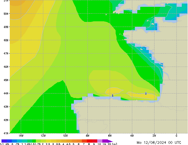 Mo 12.08.2024 00 UTC