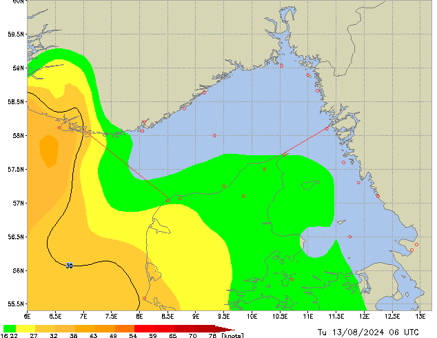 Tu 13.08.2024 06 UTC