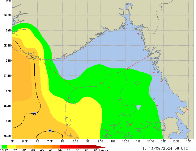 Tu 13.08.2024 06 UTC