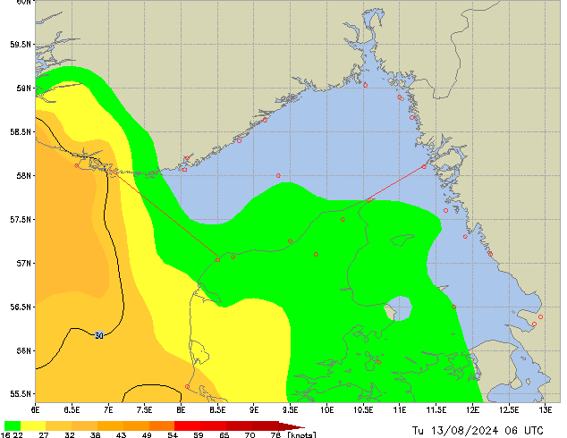 Tu 13.08.2024 06 UTC