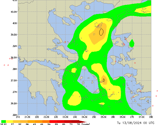 Tu 13.08.2024 00 UTC