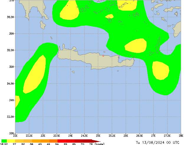 Tu 13.08.2024 00 UTC