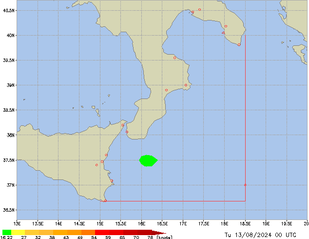 Tu 13.08.2024 00 UTC