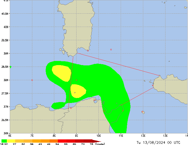 Tu 13.08.2024 00 UTC