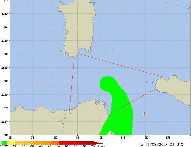 Tu 13.08.2024 21 UTC