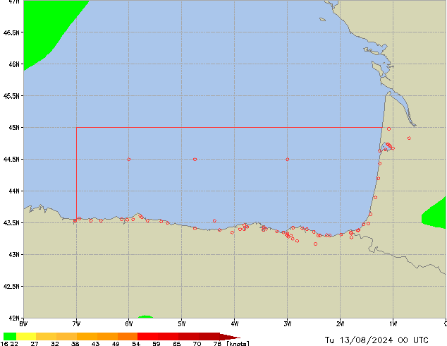 Tu 13.08.2024 00 UTC