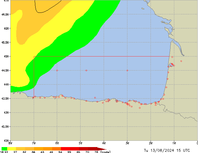 Tu 13.08.2024 15 UTC