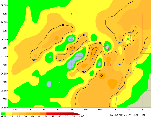 Tu 13.08.2024 09 UTC