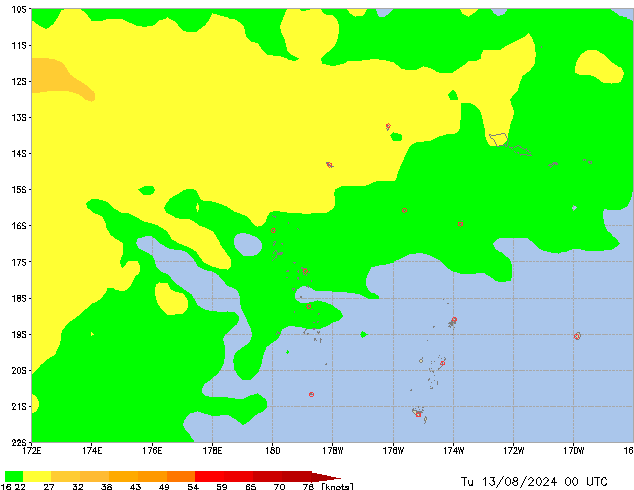 Tu 13.08.2024 00 UTC