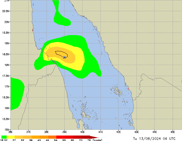 Tu 13.08.2024 06 UTC