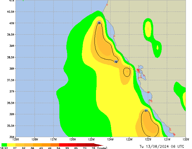 Tu 13.08.2024 06 UTC