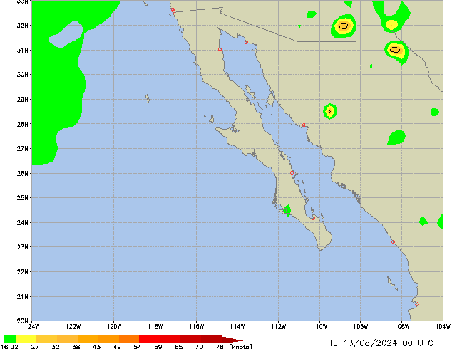 Tu 13.08.2024 00 UTC