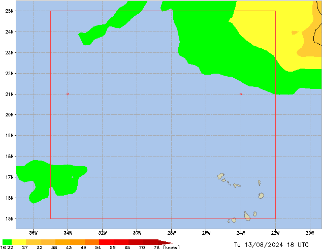 Tu 13.08.2024 18 UTC