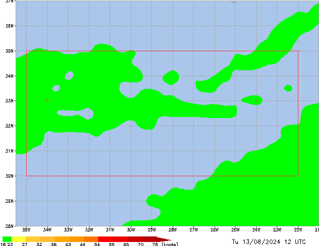 Tu 13.08.2024 12 UTC