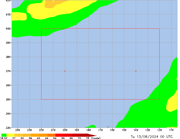 Tu 13.08.2024 00 UTC