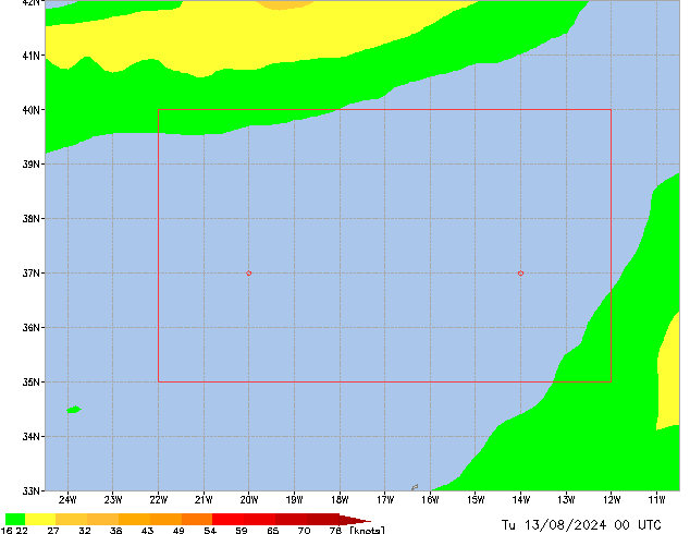 Tu 13.08.2024 00 UTC