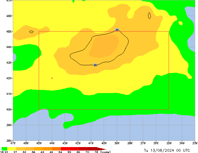 Tu 13.08.2024 00 UTC