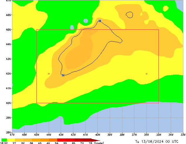 Tu 13.08.2024 00 UTC