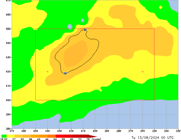 Tu 13.08.2024 00 UTC