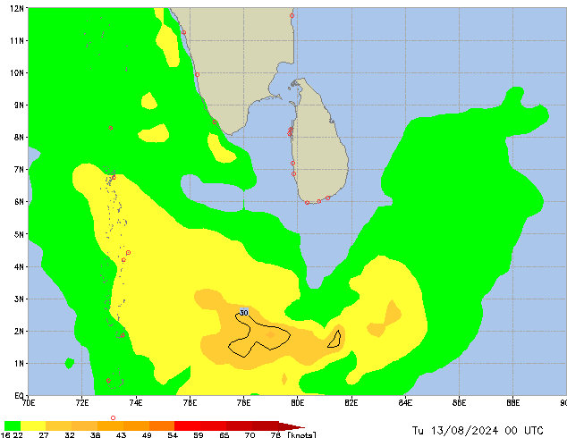 Tu 13.08.2024 00 UTC