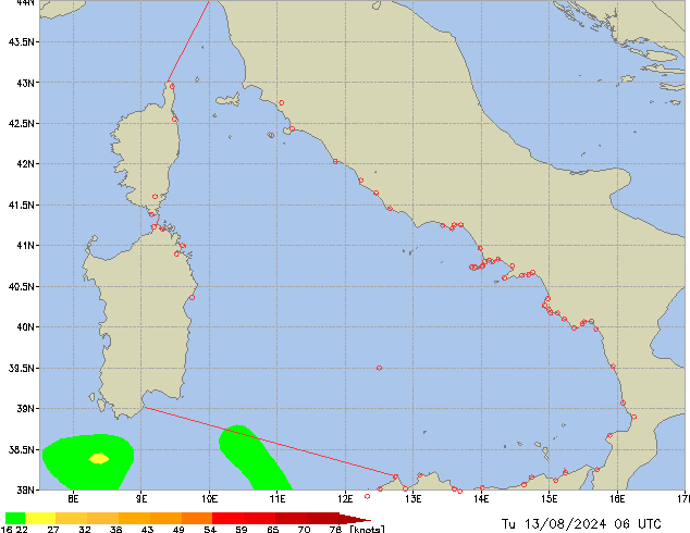 Tu 13.08.2024 06 UTC