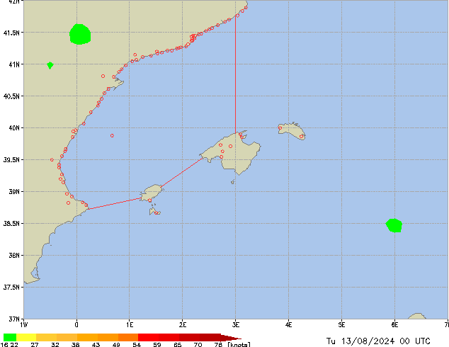 Tu 13.08.2024 00 UTC