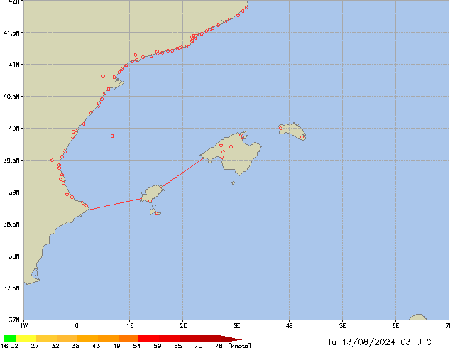 Tu 13.08.2024 03 UTC