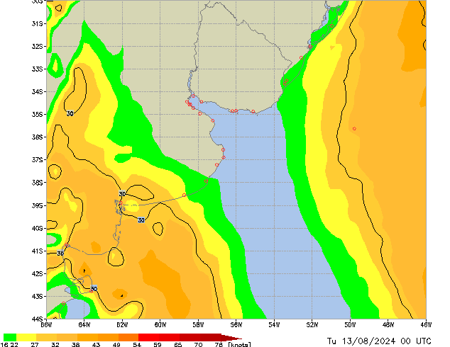 Tu 13.08.2024 00 UTC