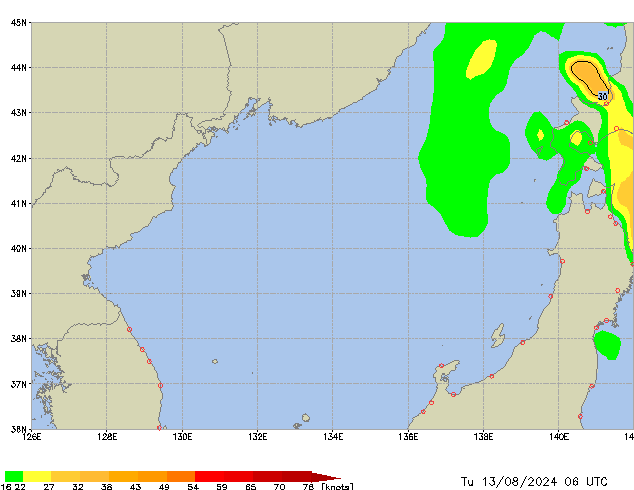 Tu 13.08.2024 06 UTC