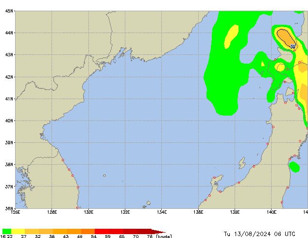 Tu 13.08.2024 06 UTC